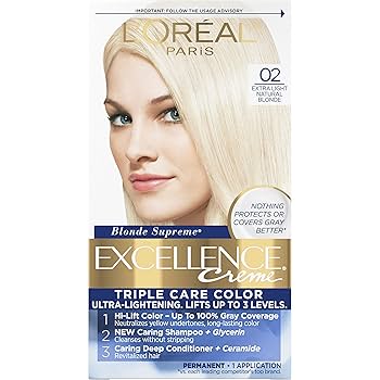 L'Oréal Excellence Duo Creme 7NB L'Oreal Paris Excellence Creme Permanent Hair Color #7 Dark
